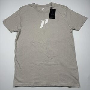 1st Phorm Shirt Mens Large Beige We Do The Work Dues Paid Graphic T-Shirt Tee